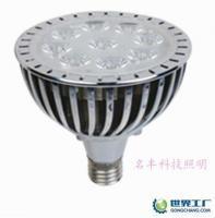 9W大功率LED燈杯燈頭PAR38 高效節能的室內照明解決方案